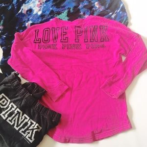 Victoria's Secret Pink Oversized Sweatshirt